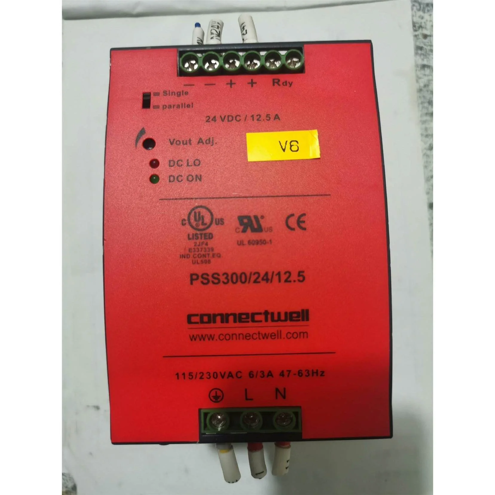 非实价议价议价询价科尼威尔connectwell导轨开关电源 PSS300/2议
