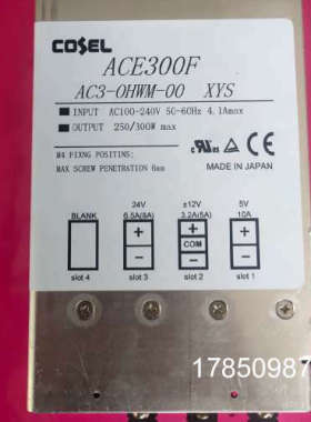 议价COSEL 电源ACE300F  AC3-M9VO-00   AC3-OHWM-00 XYS 电源议