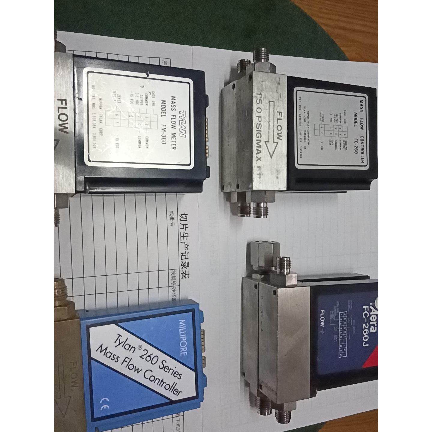 议价商品勿拍进口名牌流量计FC一260 FM360 拆机 成议价商品勿拍