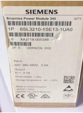 非实价议价议价6SL3210-1SE13-1UA0/1UAOS120 变频器 3.1A 1.1KW