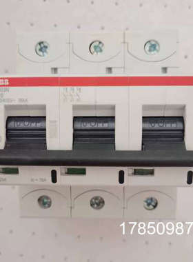 议价ABB高分断36ka断路器S803N-D16-D63交流3P空开2CCS893001R016