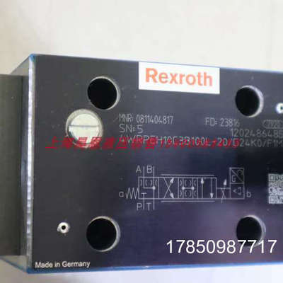 议价R901493886 4WRPEH10C3B100L-31/M/24A1德国力士乐REXROTH比