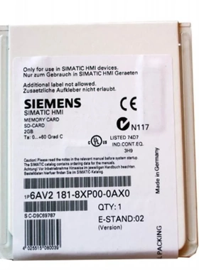 非实价议价议价6AV2181-8XP00/8XPOO-0AX0/OAXO SD存储卡 2 GB 安