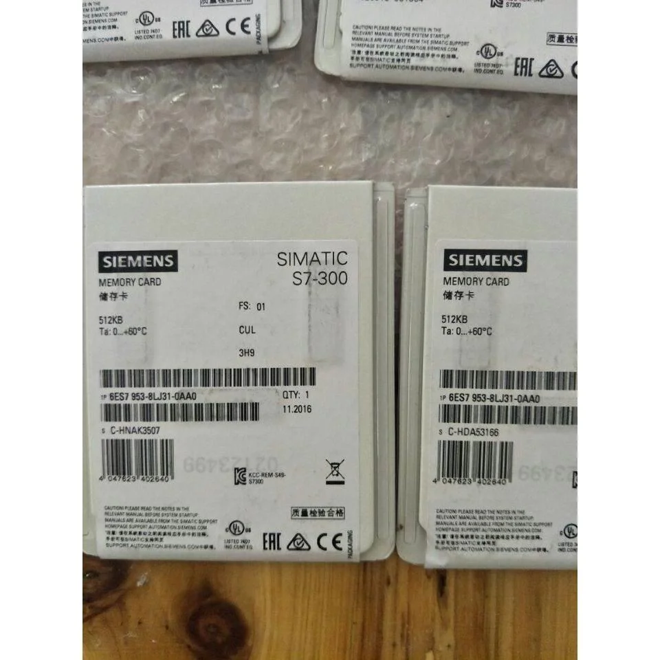 非实价议价议价S7-300 MMC 内存储卡 512KB 6ES7953-8LJ30-0AA0 8