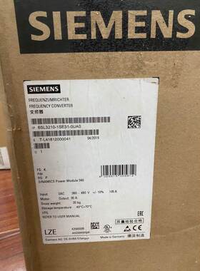 非实价议价议价6SL3210-1SE31-0AA0S120变频器45KW千瓦6SL32101SE