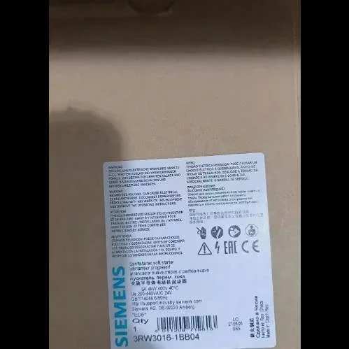 非实价议价议价SIRIUS软起动器S00 9A 4kW/400V 3RW3016-1BB04非