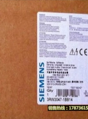 非实价议价议价3RW3047-1BB14  55KWSIRIUS软起动器3RW30471BB14