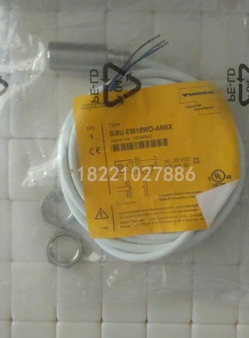非实价议价议价全新原装TURCK图尔克 BI8U-EM18WD-AN6X 接近开关