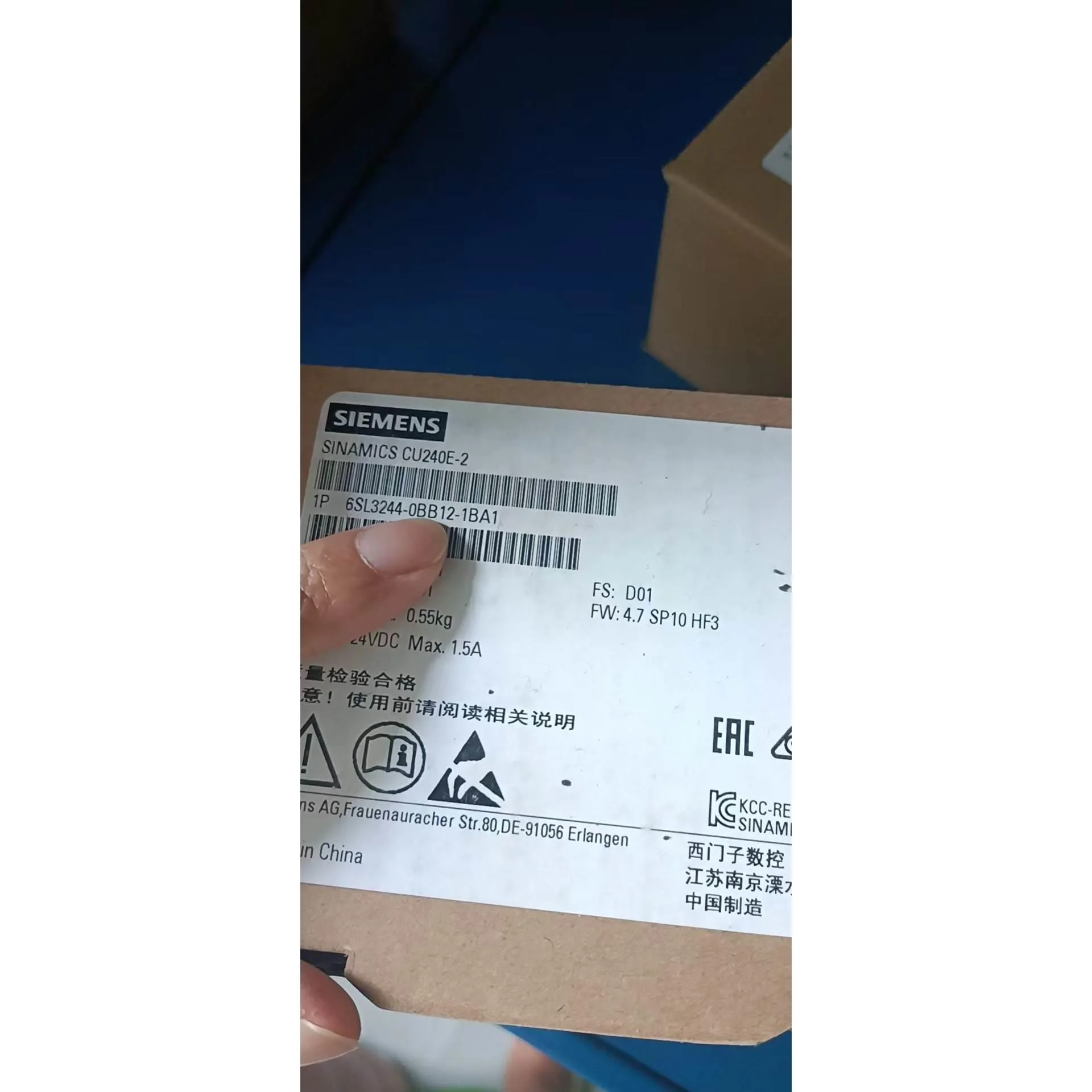 非实价议价议价G120C 6SL3244-0BB12-1FA0 CU40E-2 PN 6SL3244-0B