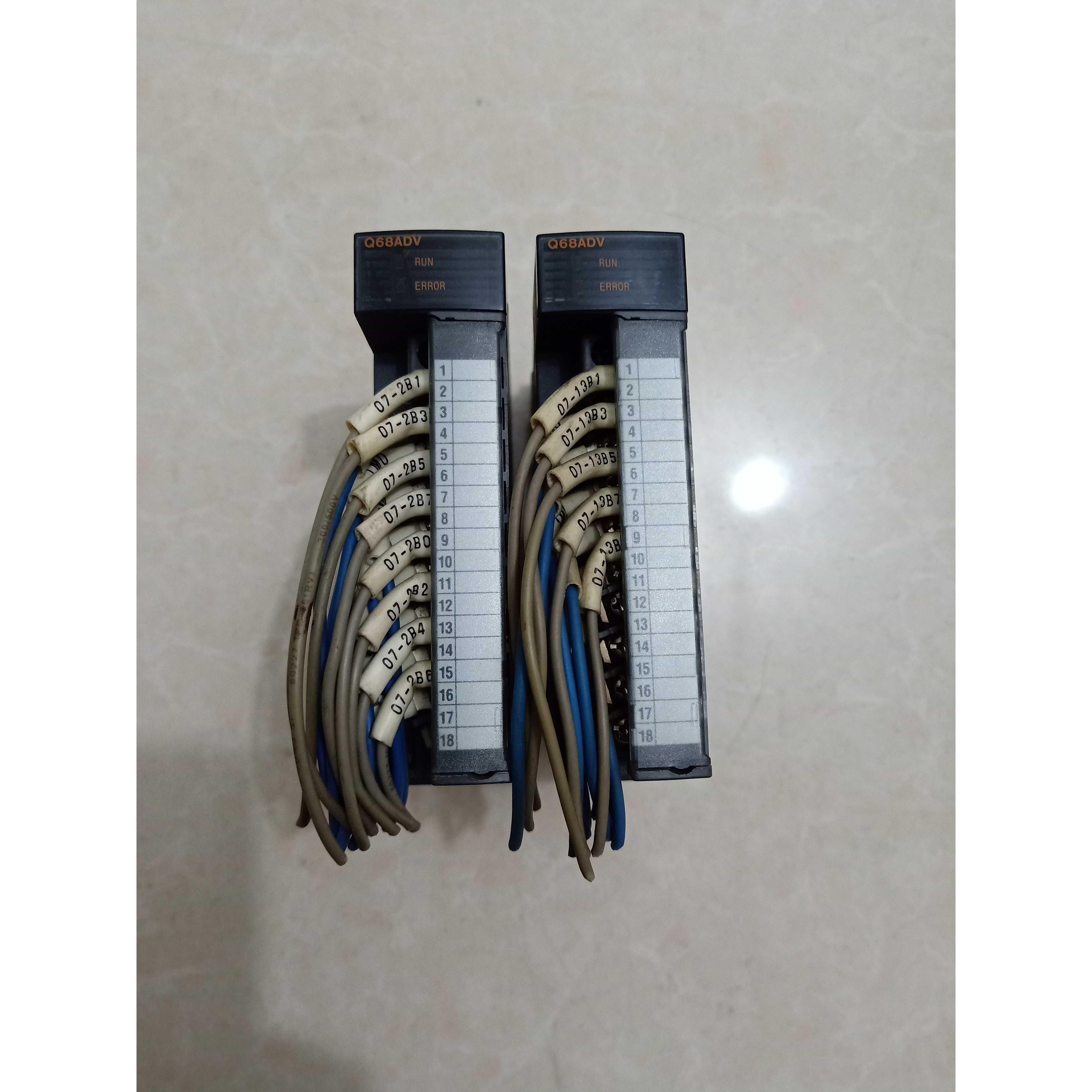非实价议价议价三菱PLC模块 Q68ADV 原装正品 实拍图 拆机件 二手