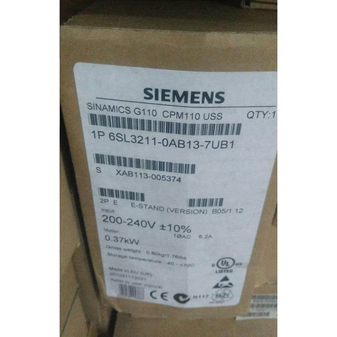 非实价议价议价原装正品G110-CPM110变频器模块6SL3211-0AB13-7UB