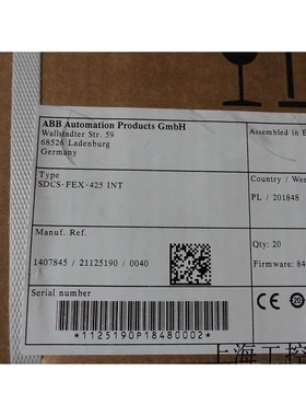 非实价议价议价SDCS-FEX-425 INT DCS800励磁板 SDCS-FEX-4A 全新