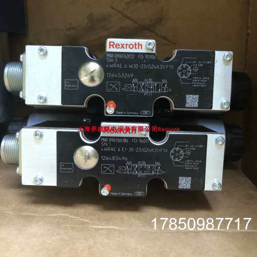 议价力士乐比例阀R901160386 4WRAE6E1-30-23/G24K31/F1V德国Rexr