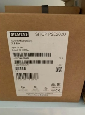 非实价议价议价6EP19613BA21SITOP PSE202U冗余模块6EP1961-3BA21