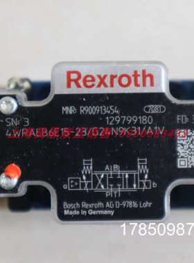 议价4WRAEB6E15-21/G24N9K31/A1V R900913454德国力士乐REXROTH比