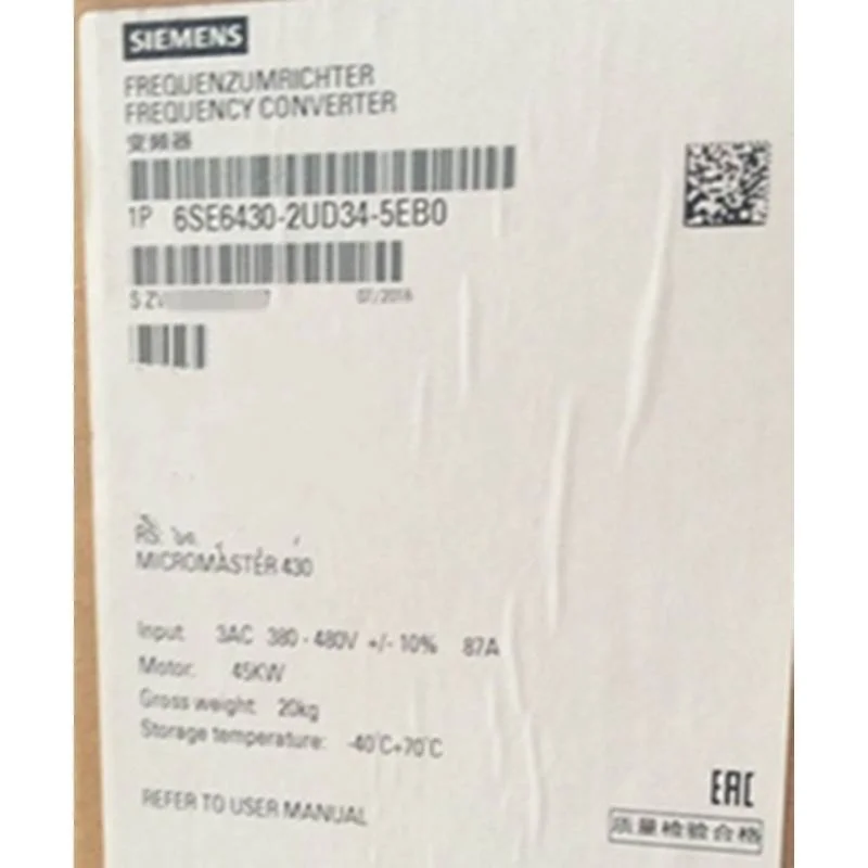 非实价议价议价M430变频器45kW千瓦6SE6430-2UD34-5EB0/5EBO无滤