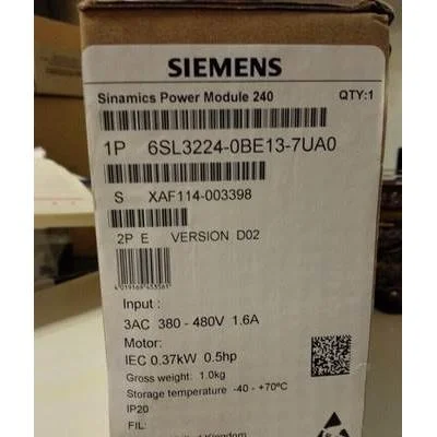 非实价议价议价正品PM240伺服功率模块6SL3224-0BE13-15-21-23-7U