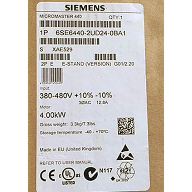 非实价议价议价6SE64402UD240BA1MM440变频器4kW 6SE6440-2UD24-0