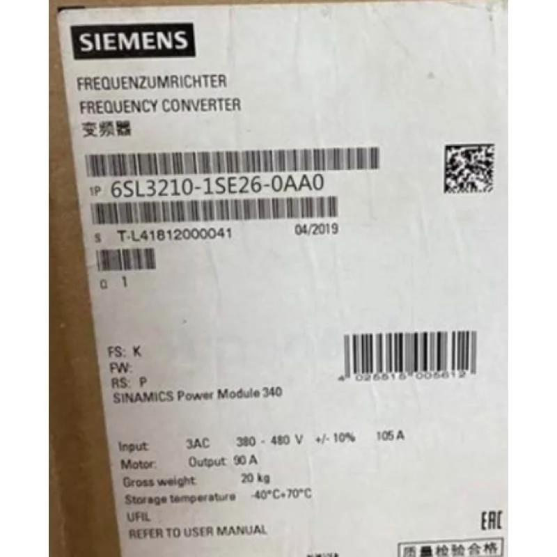 非实价议价议价S120变频器6SL3210-1SE26-0AA0 功率模块 PM340 输