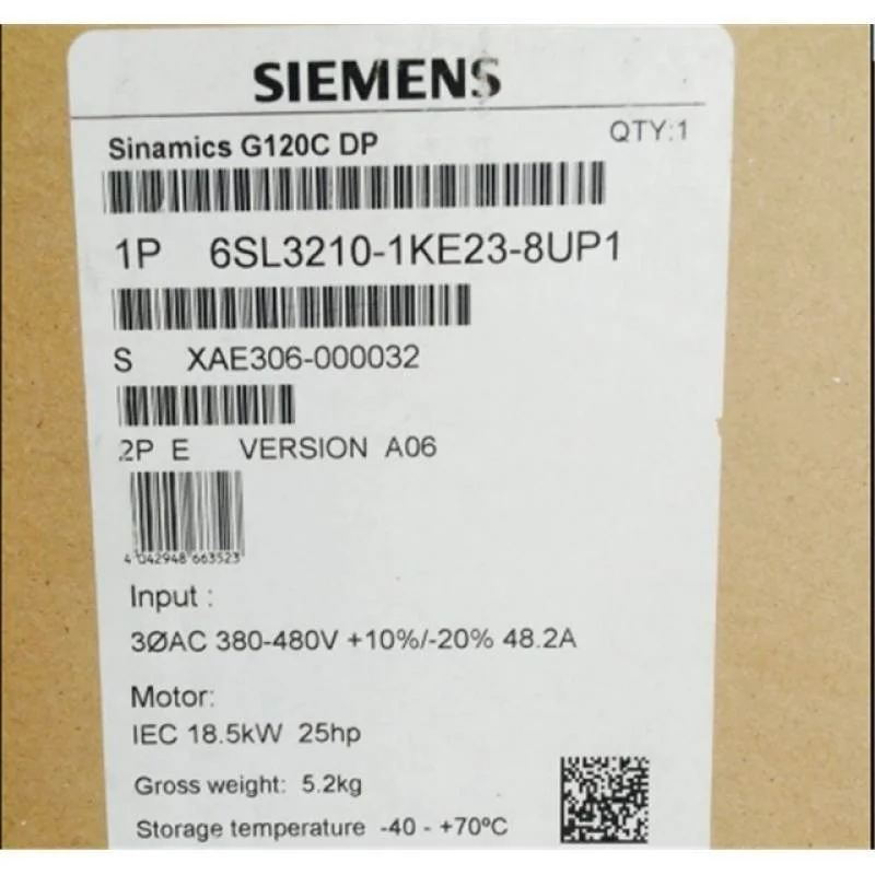 非实价议价议价6SL3210-1KE23-8UP1 G120C变频器18.5kW 6SL32101K