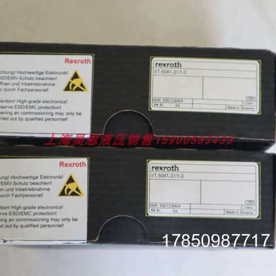 议价VT-5041-3X/1-0 R901236404 VT-5041-32/1-0 力士乐REXROTH放