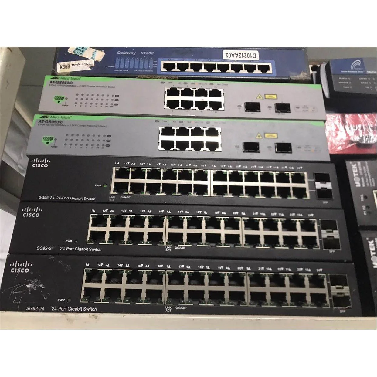 非实价议价议价询价交换机AT-GS950/8 AT-GS900/8安奈特拆机议价