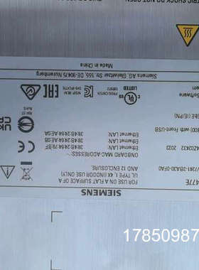 议价C477E工控机       6AV7241-3BA3议价