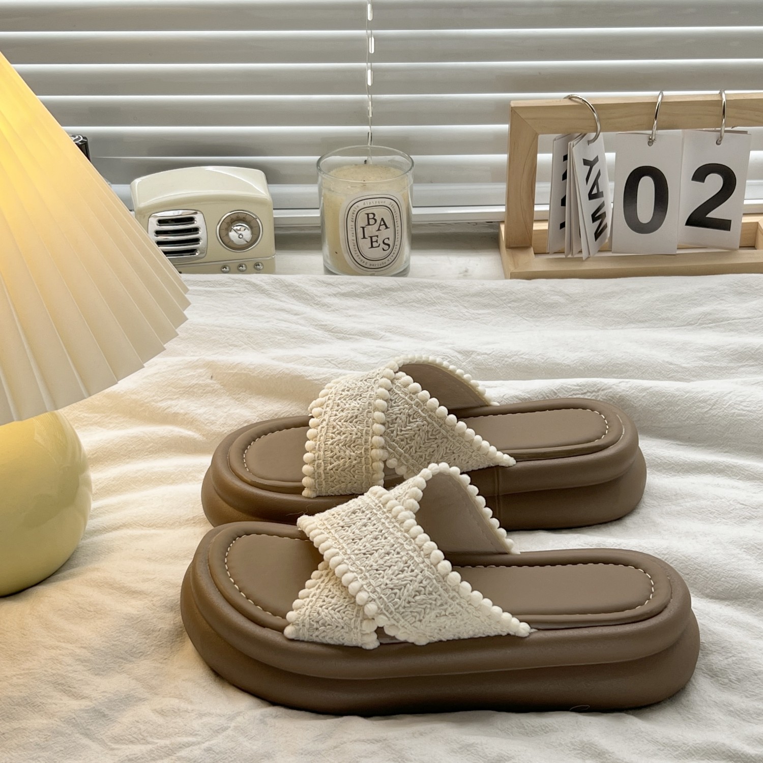 2025夏新款厚底增高一字拖女软底舒适防滑拖鞋海边沙滩鞋凉拖女鞋,女鞋,一字拖,淘宝优惠券,粉丝福利购,淘宝优惠卷