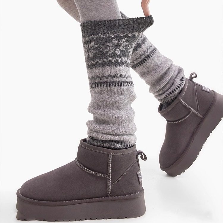 【3双装】复古堆堆袜套~费尔岛秋冬保暖羊毛腿套叠穿雪地靴连裤袜,女士内衣/男士内衣/家居服,中筒袜,淘宝优惠券,粉丝福利购,淘宝优惠卷