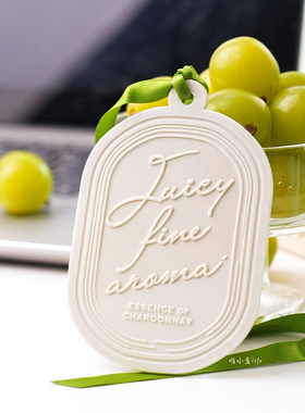 日本GPP it's demo白葡萄青提香片衣柜车载挂件香薰扩香装饰车挂