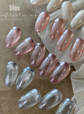 QJforu【钻】美甲高透高超亮细腻金属镀晶粉魔镜粉极光粉流行饰品