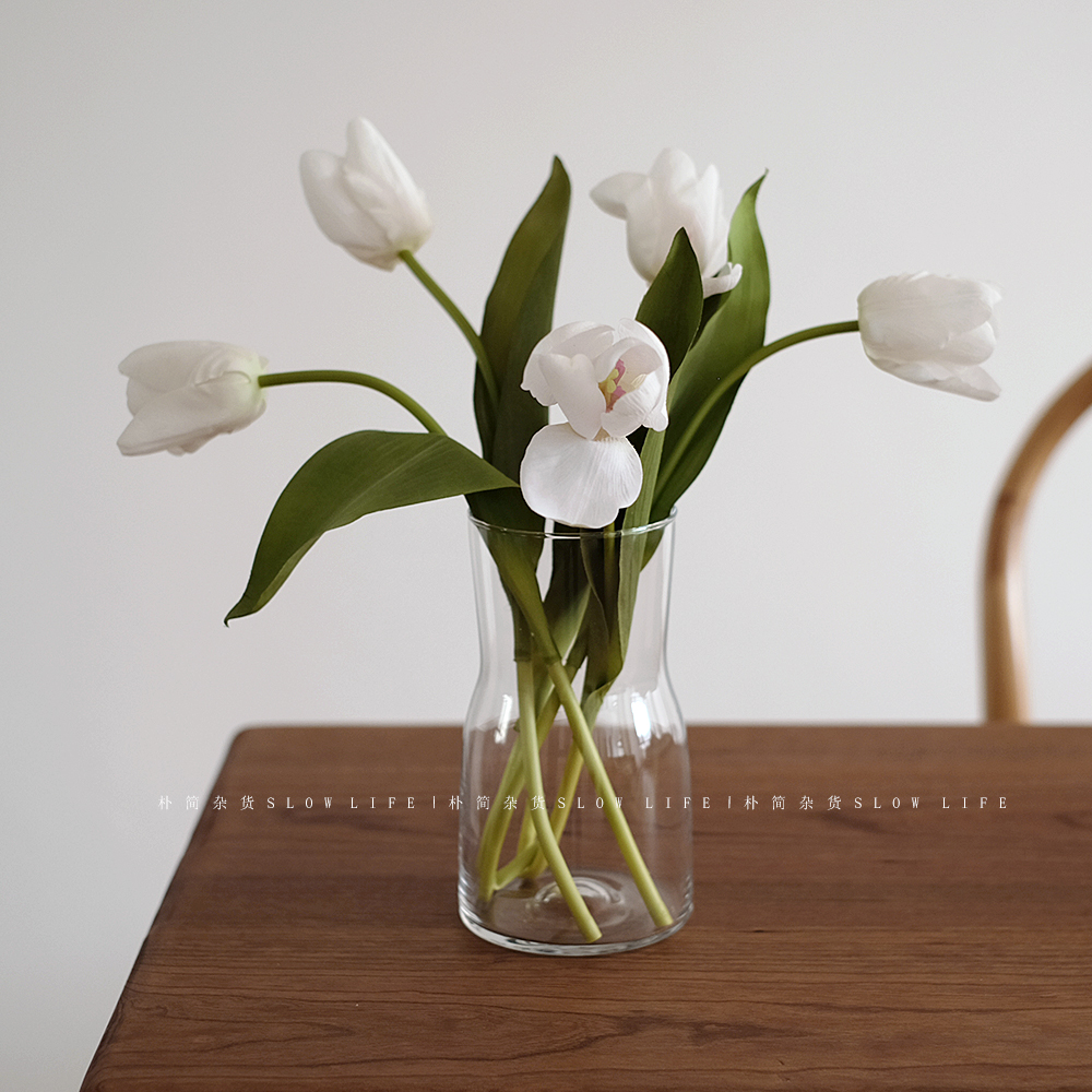 ins风网红玻璃花瓶民宿软装摆件