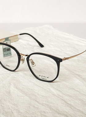 派丽蒙眼镜钛架显脸小眼镜框素颜近视可配度数防蓝光眼镜框87001
