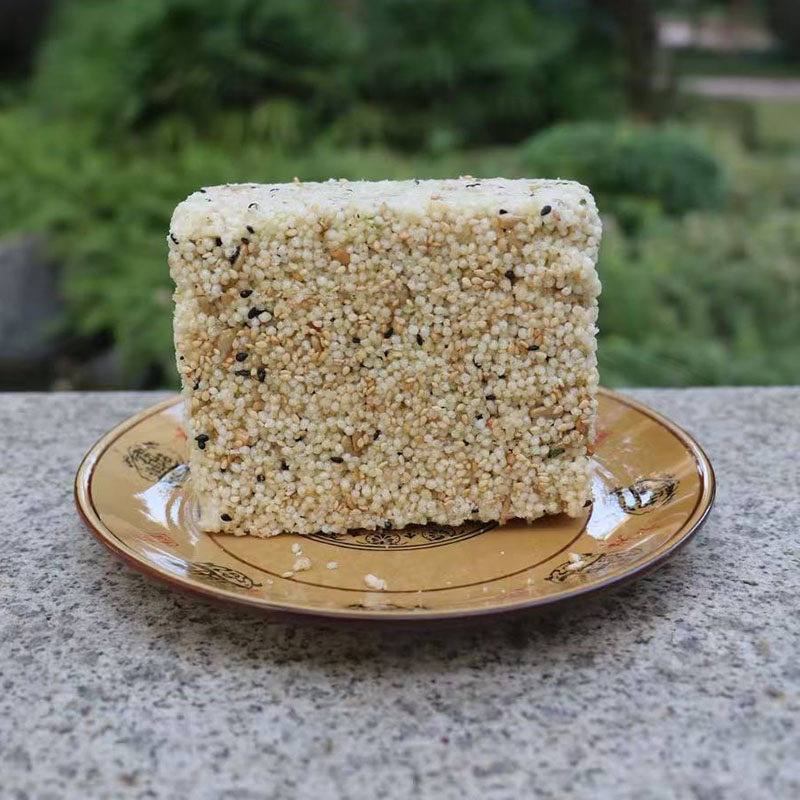 四川宜宾油炸粑丝沙炒米花糖酥草米糖年货零食送礼手工糕点500g