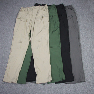 男战术机能风多兜直筒裤 风多口袋软壳长裤 弹力户外工装 外贸薄款