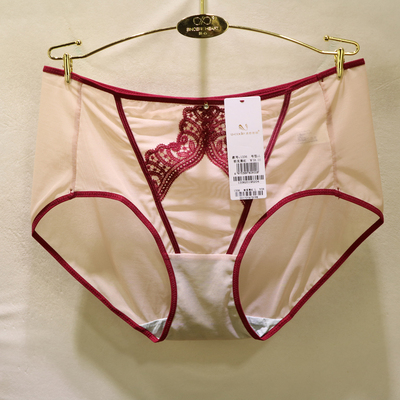 诱惑密码中腰包臀型网纱女士内裤