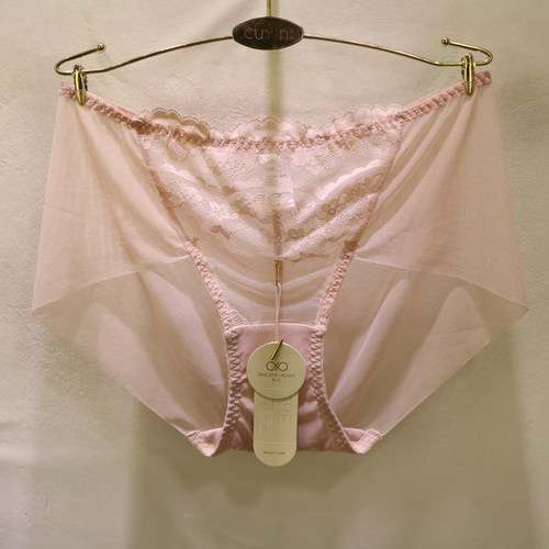 訫心超无痕纱三角女士内裤买4送1