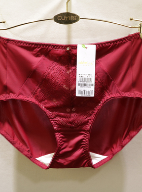 爱戴D3725专柜同款牛奶丝轻薄透气不夹包臀不跑中腰三角女士内裤