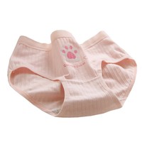 洛丽塔风少女女士印花蝴蝶结女士棉质内裤包臀棉裆少女三角裤包邮