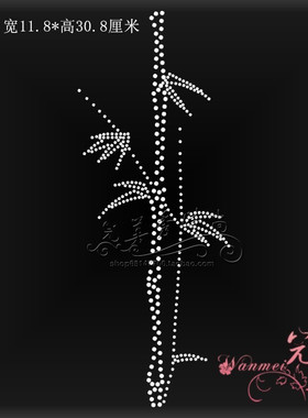 烫钻图案贴辅料烫钻烫图水钻烫画