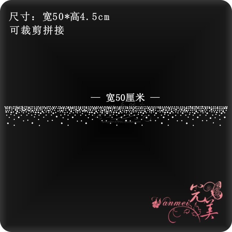 花边钻条烫图厂烫钻图案 衣服钻贴服装辅料配件烫钻烫画DIY水钻图