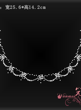 衣服烫钻烫画烫钻图案贴水钻成品