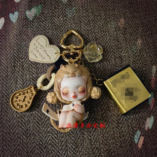 正版SKULLPANDA平日奇境系列包挂件车钥匙扣闺蜜生日礼物正品泡泡