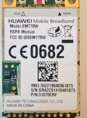 华为EM770W模块3G货靓包测好