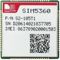 SIM5360E 3G模块WCDMA高速GPRS数据传输 带GPS定位拨号上网包测好