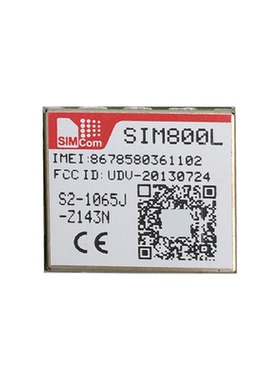 SIMcom SIM800L GPRS模块，四频LGA封装 全新原装现货