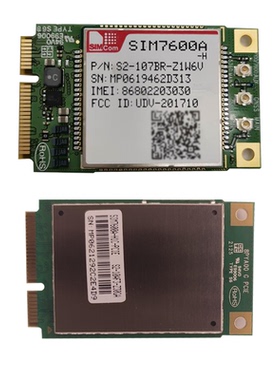 SIMCOM  SIM7600SA-H模块4G模块MINIPCIE 澳洲美洲频段 高通芯片