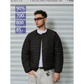 排骨双领可拆卸黑色潮流90白鸭绒羽绒服内胆 25冬季 ComicTree C.t