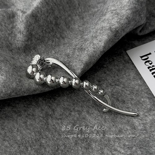 气质高级感青蛙扣一字夹