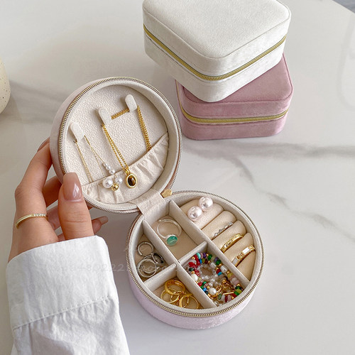 高级感便携式首饰盒子